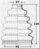 BORG & BECK BCB2371 Bellow, driveshaft